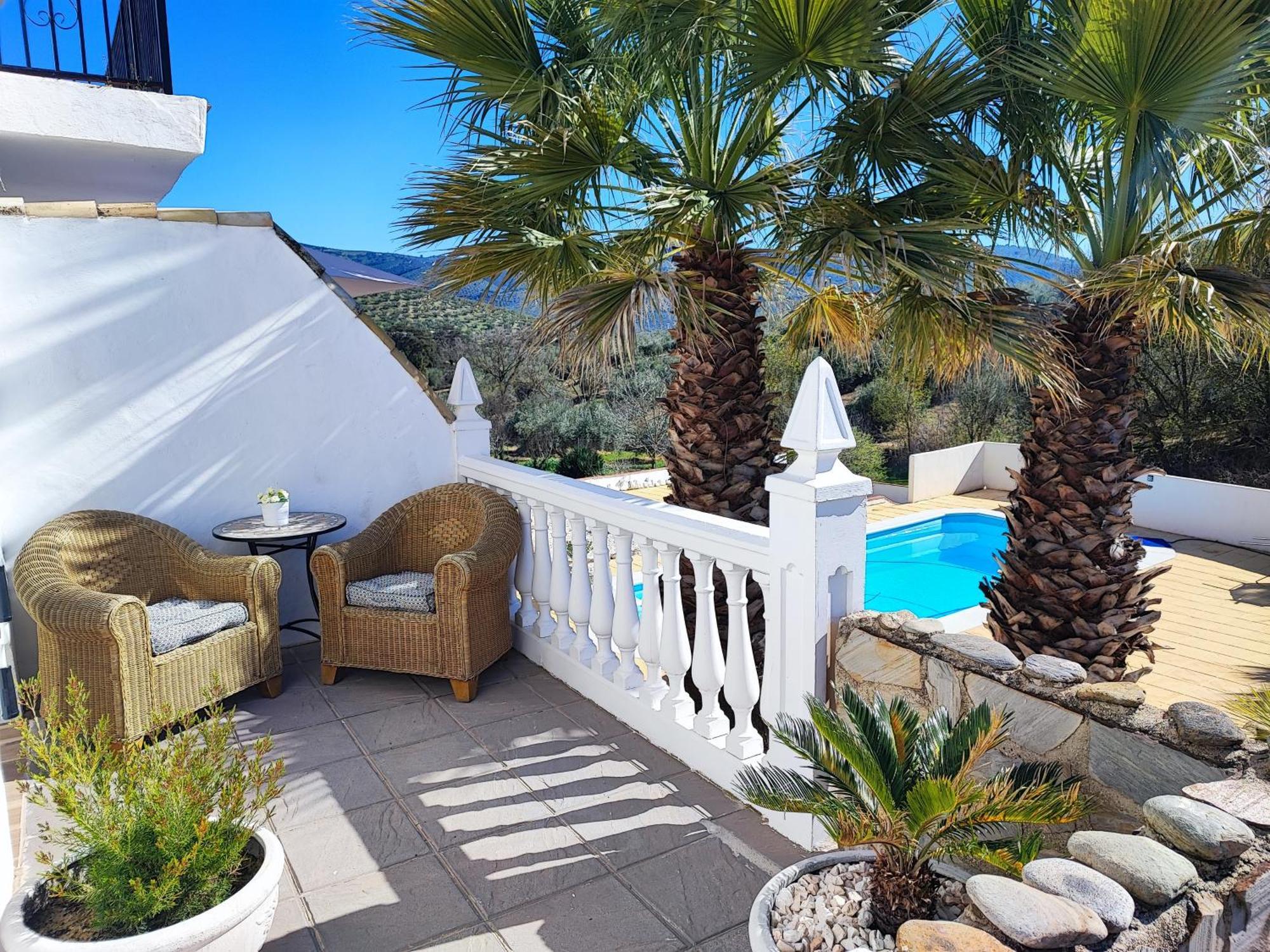 Cortijo Pennymaria Poolside Apartment Near Montefrio With Stunning Views Exterior photo